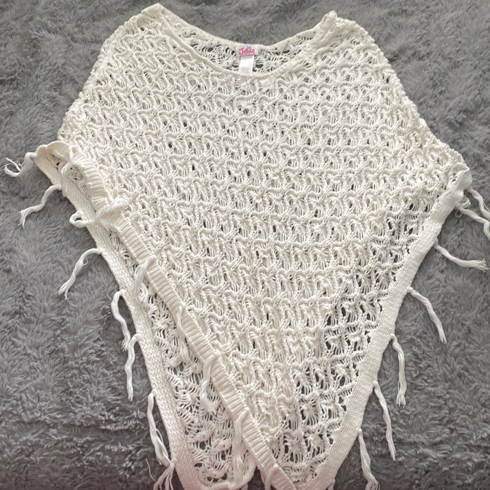 Justice Child poncho
